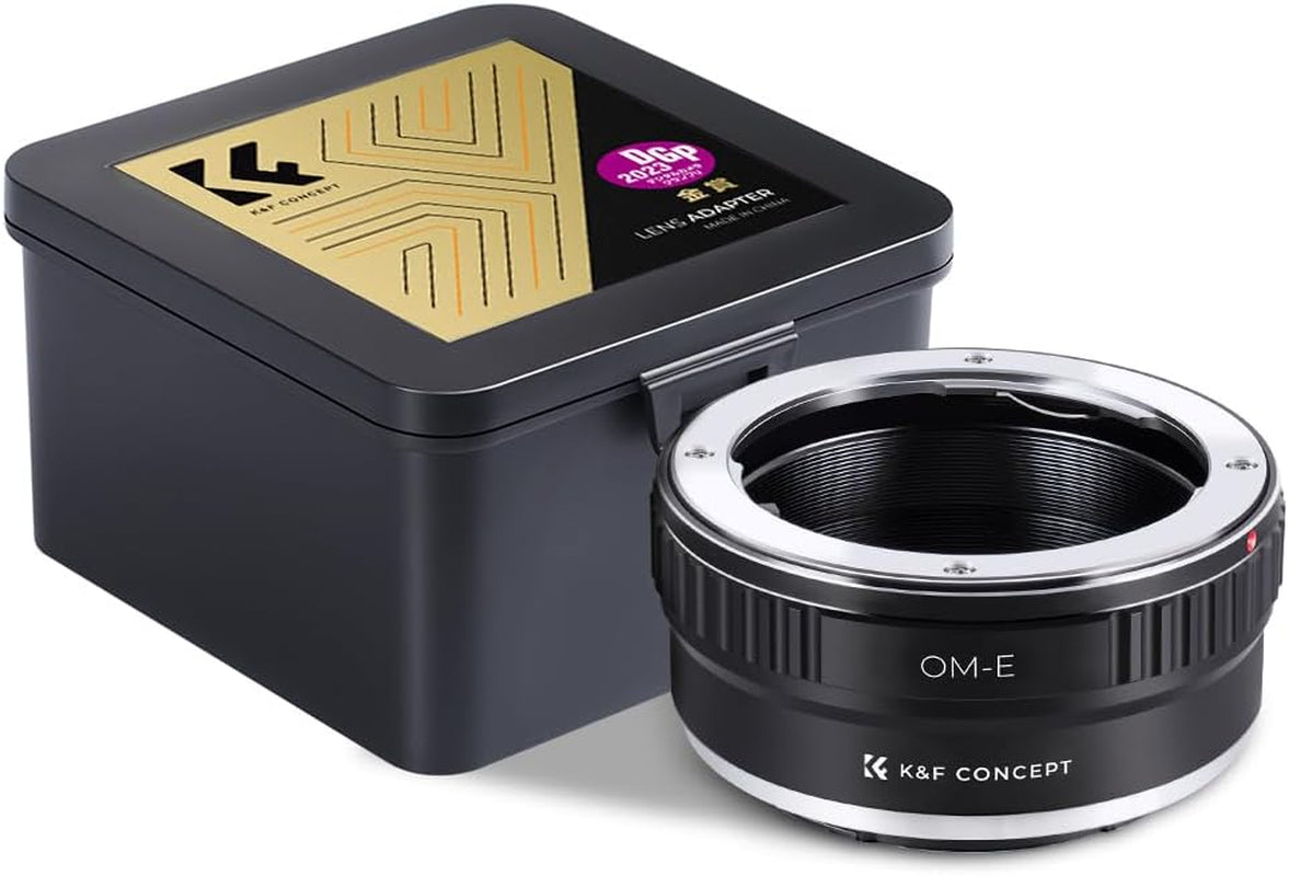 Lens Mount Adapter, Olympus OM Lens to Sony NEX (E-Mount) Camera Body, for NEX-3, NEX-3N, NEX-5, NEX-5R, NEX-6, NEX-7