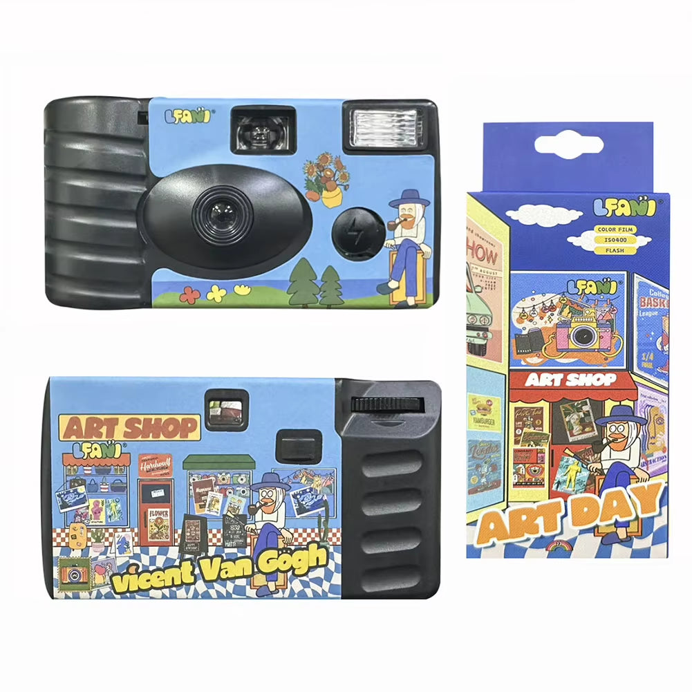 Capture Special Moments with 35Mm Disposable Film Camera Featuring Built-In Flash for Birthday Celebrations