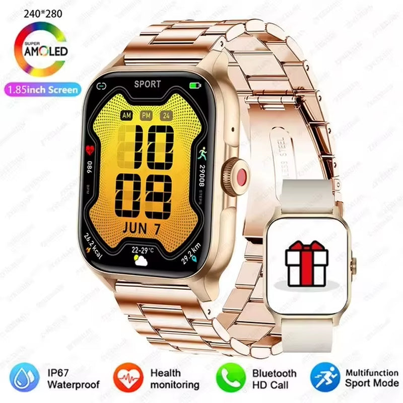 2025 New for Xiaomi Smart Watch Men Blood Oxygen Heart Rate Monitoring Sports Fitness Watch Man Woman Bluetooth Call Smart Watch