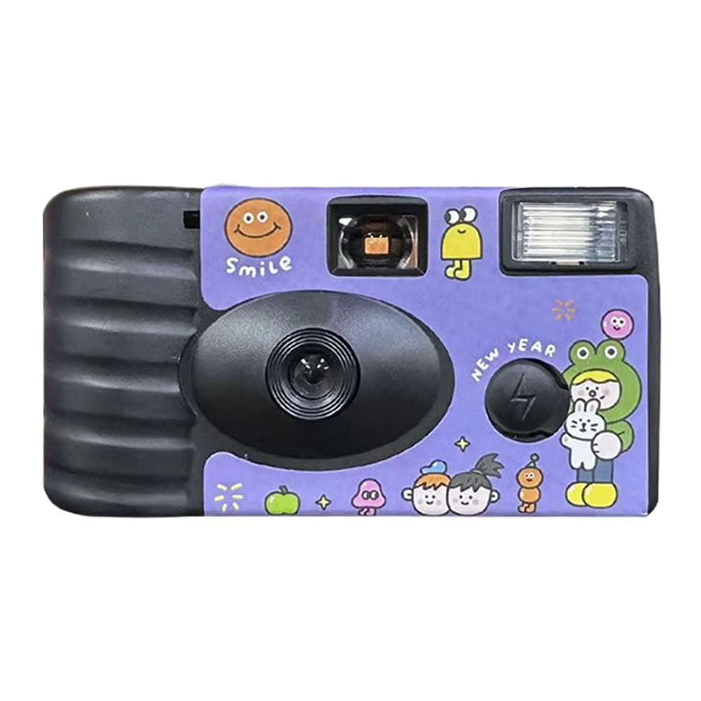 Capture Special Moments with 35Mm Disposable Film Camera Featuring Built-In Flash for Birthday Celebrations