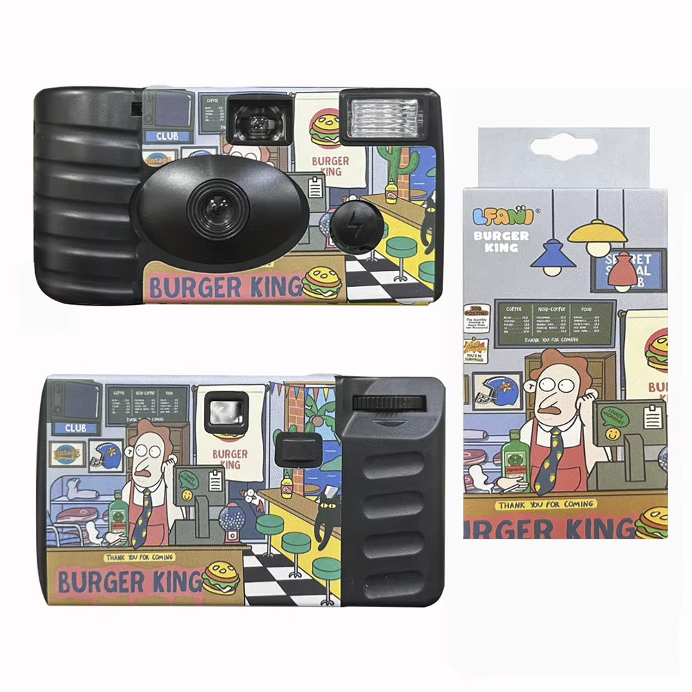 Capture Special Moments with 35Mm Disposable Film Camera Featuring Built-In Flash for Birthday Celebrations